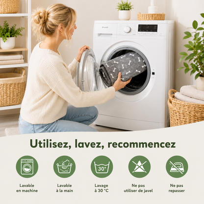 Tapis hygiénique lavable pour chiens et chiots
