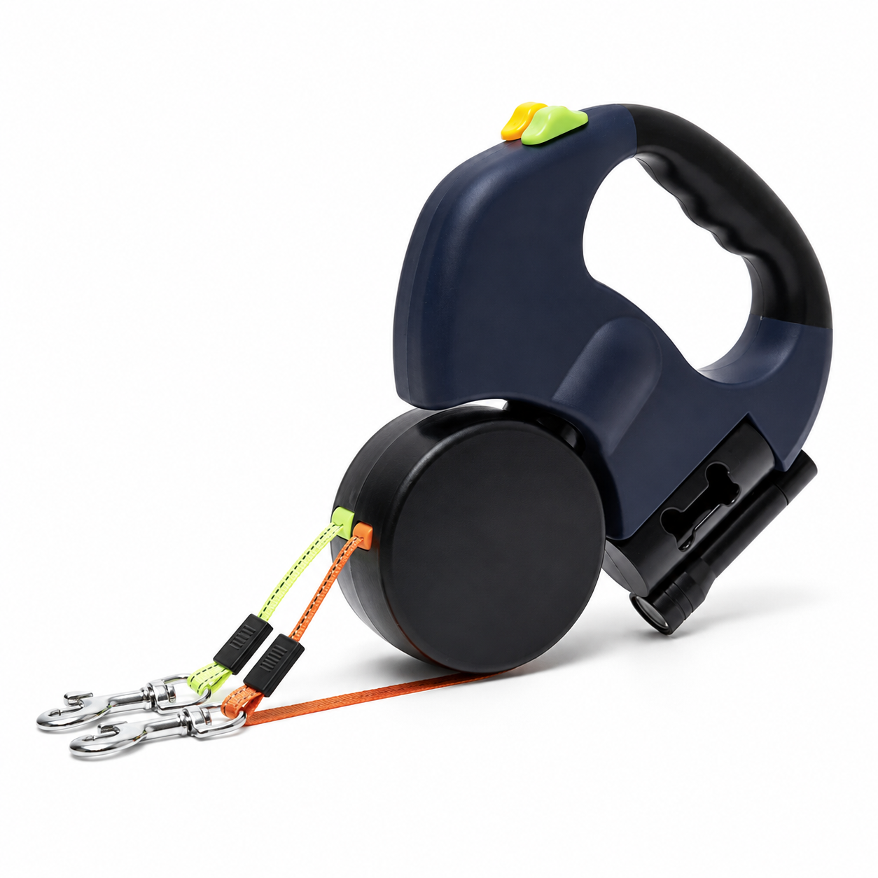 Laisse Double Chien Rétractable