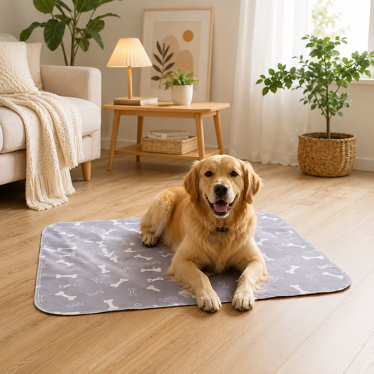 Tapis hygiénique lavable pour chiens et chiots