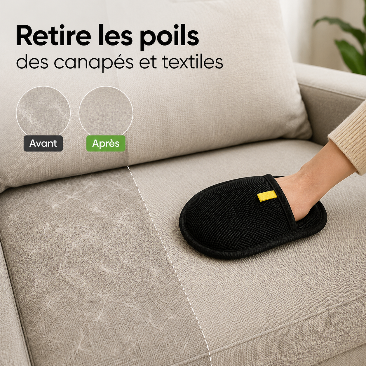 Gant Attrape Poils Chien & Chat